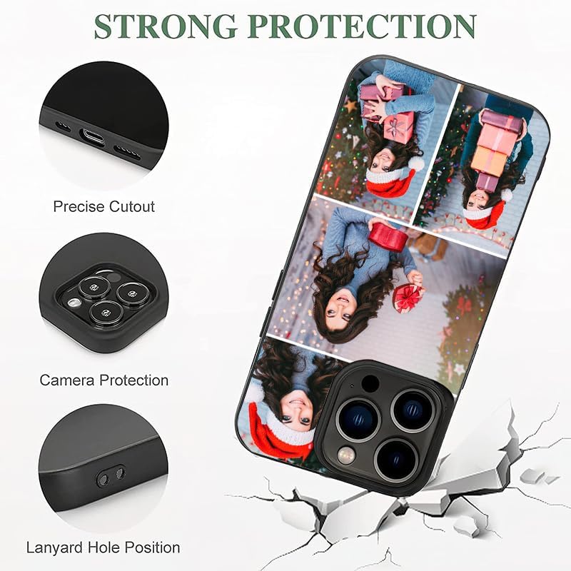 Miniatura 4 de Múltiples imágenesfotos personalizadas, regalo personalizado, funda de teléfono personalizada para iPhone 17 16 15 14 13 Pro Max Mini 12 11 Galaxy
