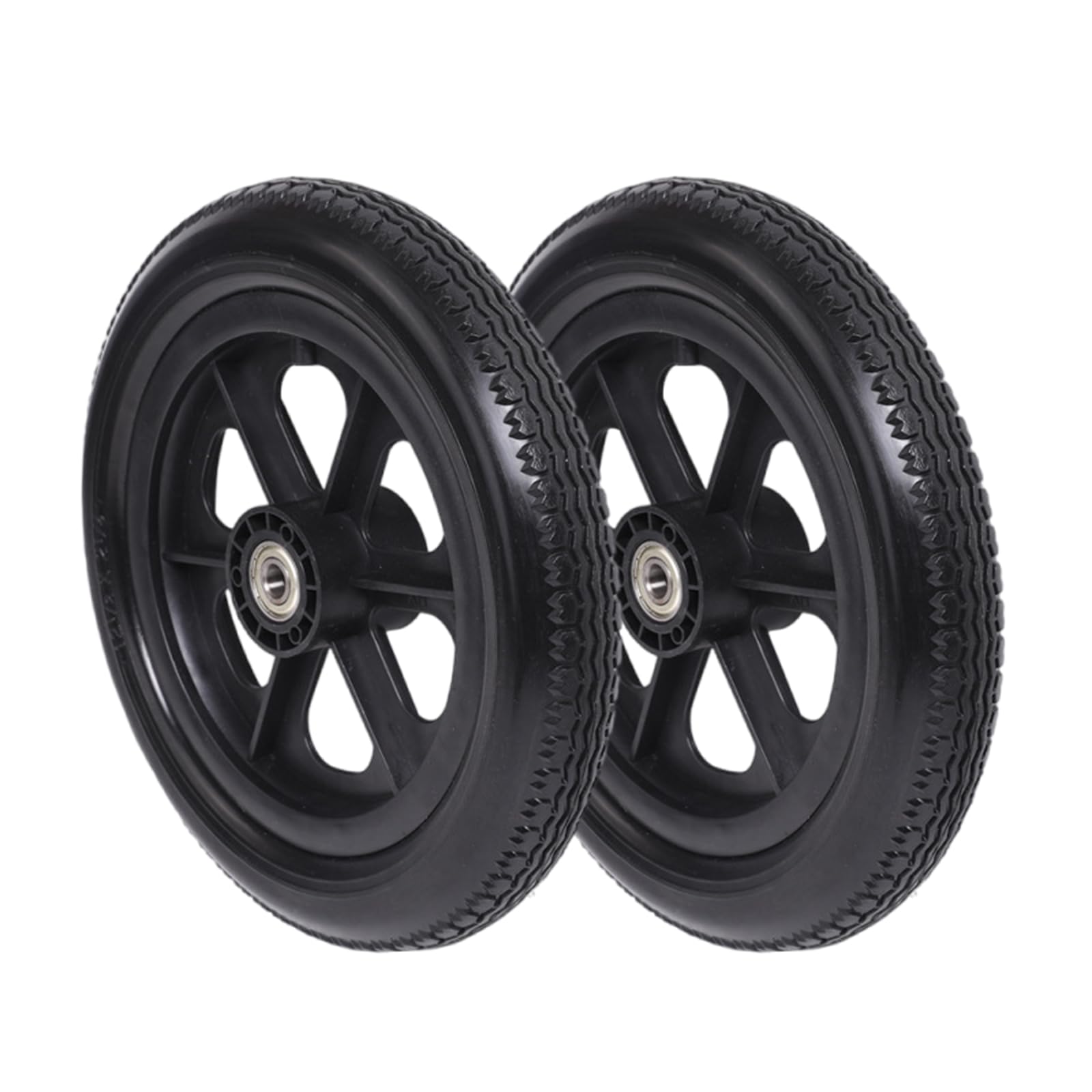 Ruedas para Andador Adulto,Macizos Ruedas para Sillas De Ruedas,Gran Capacidad De Carga,Ligero Y Duradero,para Sillas De Ruedas/Cochecitos De Bebé/Andadores
