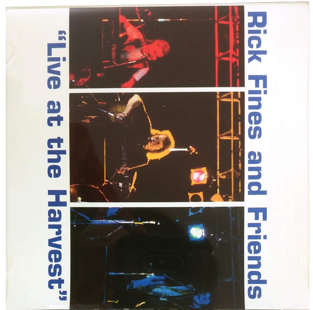 Live At The Harvest [Audio CD] Fines, Rick