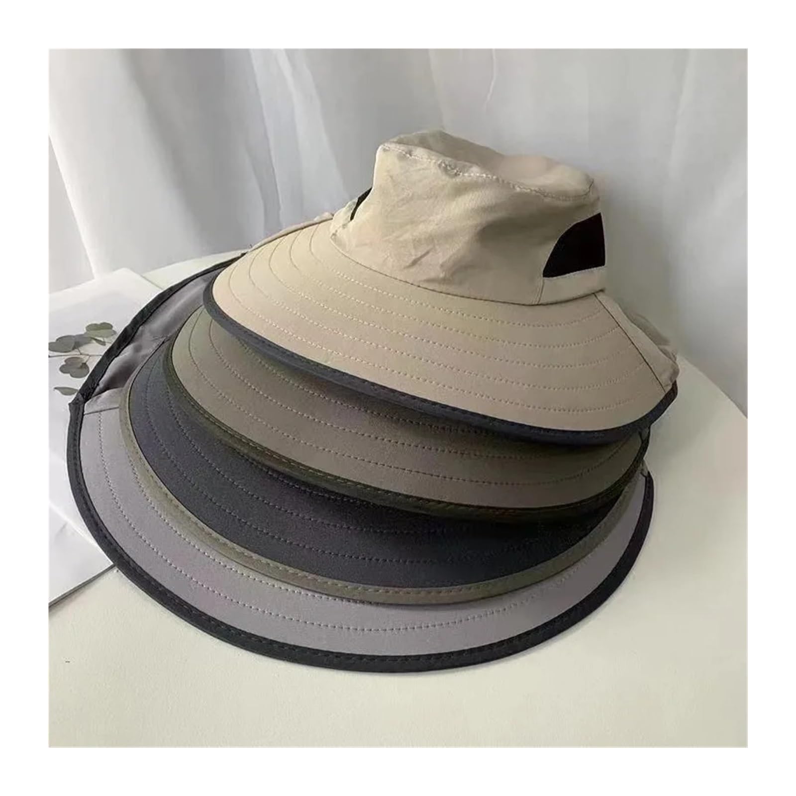 1 sombrero for el sol for exteriores for hombre con chal desmontable | Sombrero de pescador de verano con protección UV de 360°, sombrero de malla transpirable for safari