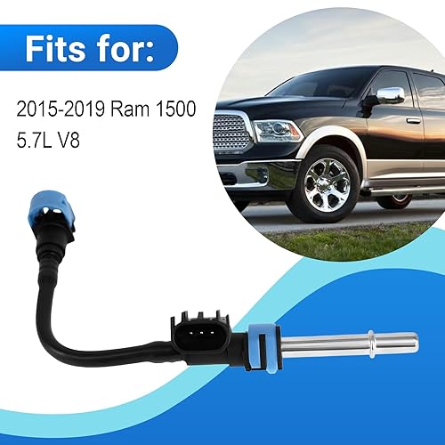 Miniatura 2 de Tubo del sensor de presión de combustible para Ram 1500 5.7L V8 2015-2019 Reemplazo 68268053AB
