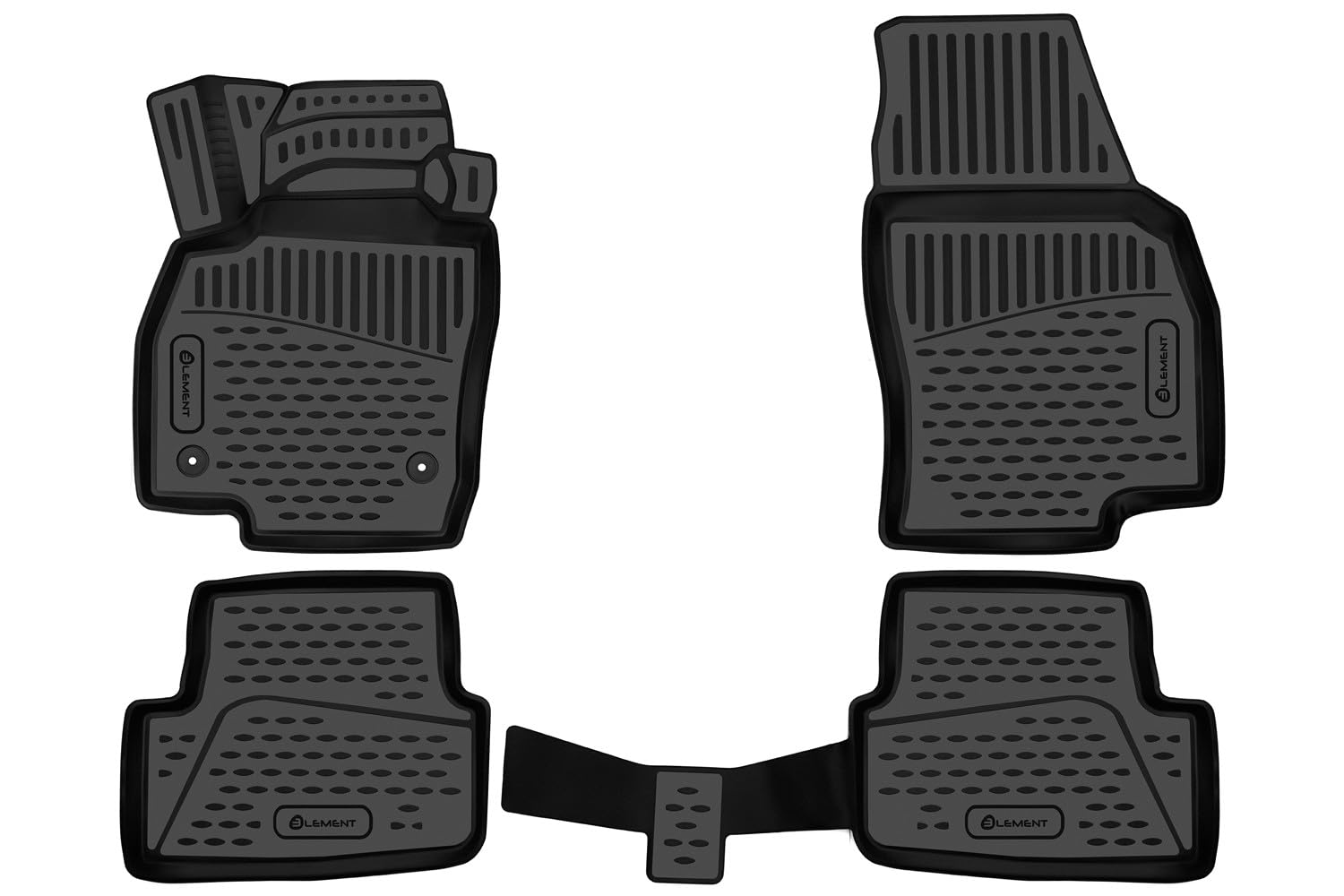 ELEMENT Alfombrillas 3D para Hyundai Tucson III 2015-2021 | SUV | Alfombrillas Coche Originales | 4 Piezas — view 142
