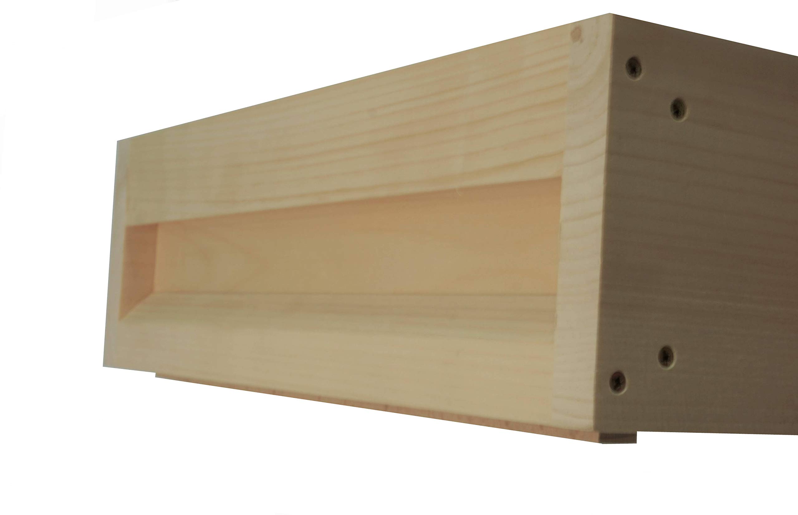 APIFORMES Zander (ZN10) Futterzarge 15 l – Holzbeute Magazin Massivholz Imkereibedarf