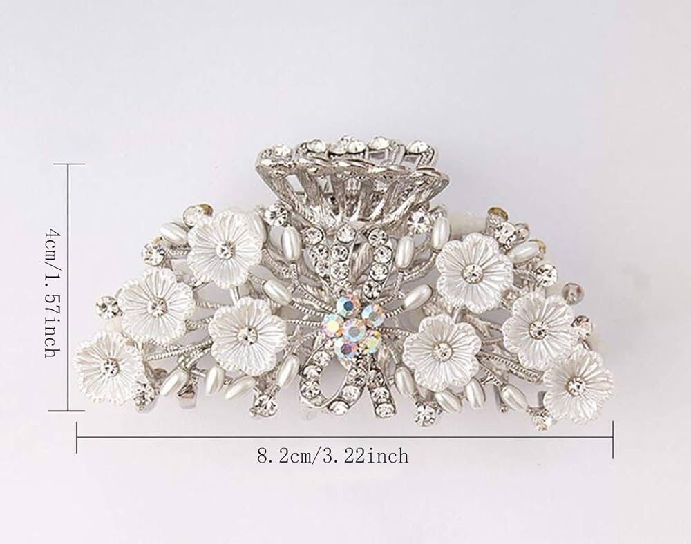 Amazon.com : Numblartd Chic Vintage Alloy Fancy Hair Claw Jaw