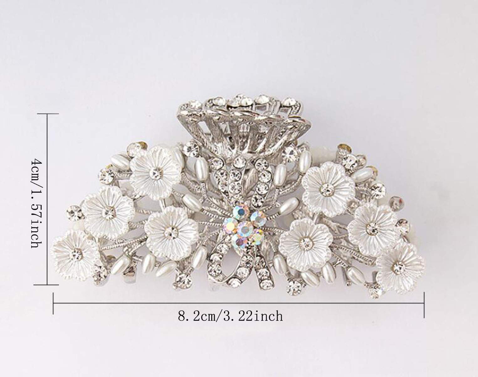 Amazon.com : Numblartd Chic Vintage Alloy Fancy Hair Claw Jaw