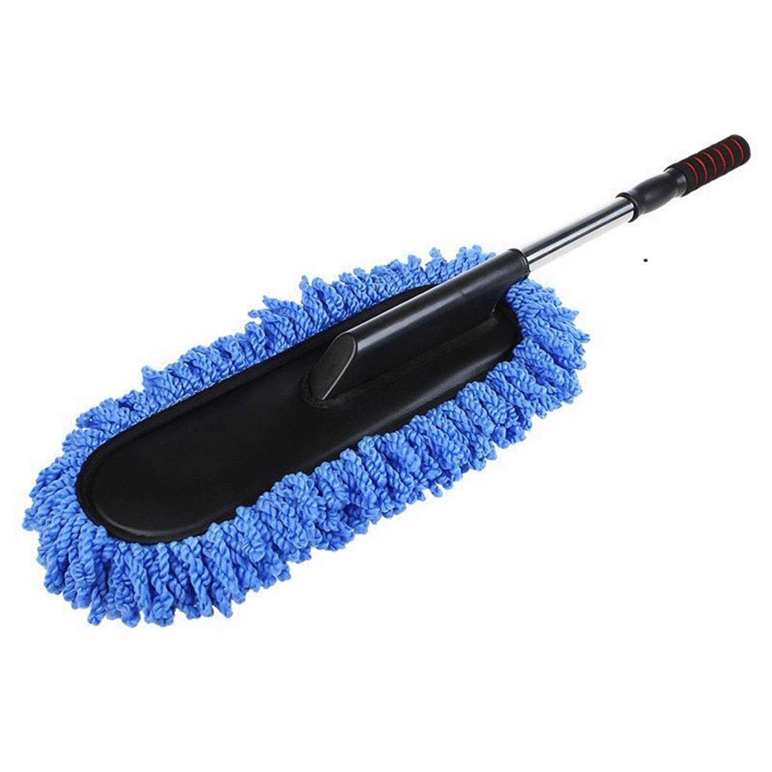 Cookitchen Microfiber Car Duster Exterior with Extendable Handle | Car Brush Duster for Car Cleaning Dusting (Pack of 1)