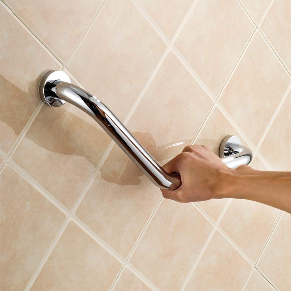 Barra di Sostegno in Rame per Vasca da Bagno, corrimano, Maniglia di Sicurezza Antiscivolo per Bagno, Doccia, disabili, Anziani, infortuni, Assistenza per Anziani, Impugnatura per