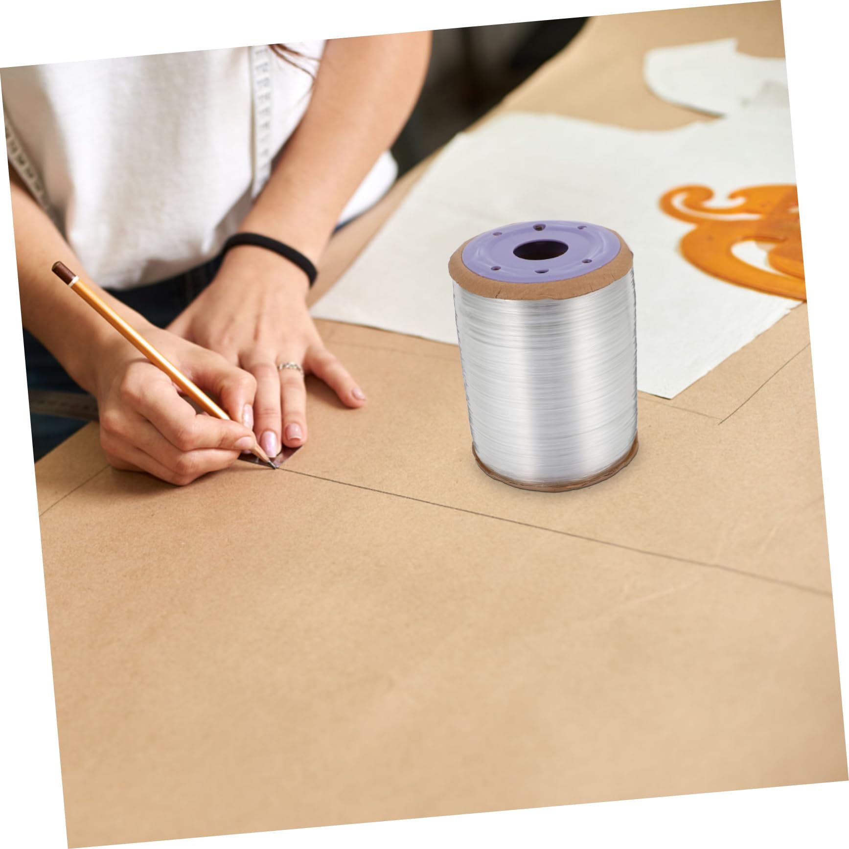 Tirantes de Sujetador Invisibles Transparentes 0, 6cm 1 Rollo | Tpu, Antideslizantes y Ajustables, para Costura y Proyectos Diy, Formato Compacto y Portátil