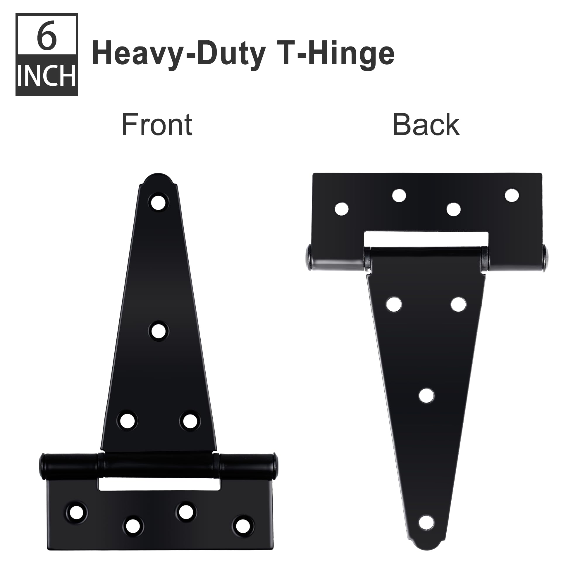 Bisagras Para Puertas De Acero Gudwells Bisagras De Puerta De Exterior Resistentes Con Pernos Sellados, Para Puertas Grandes Y Pesadas, Hasta 1100 Libras, Pivote Ajustable CI3700 (se Vende Por Par Bisagras Para