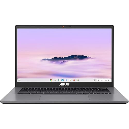 Asus Chromebook Plus CX34 CX3402 14" Chromebook - Full HD - Intel Core i3 12th Gen i3-1215U - 8 GB - 128 GB Flash Memory - Rocky Gray - Intel Chip - 1920 x 1080 - Chrome OS - Intel UHD (Renewed)