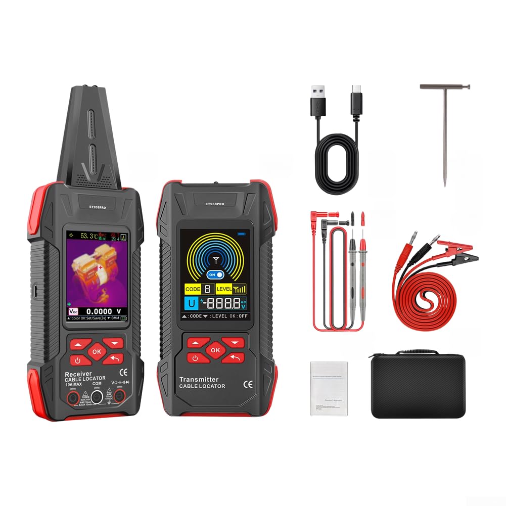 Kabelsuchgerät mit Multimeter 400V NCV Test(ET938PRO)