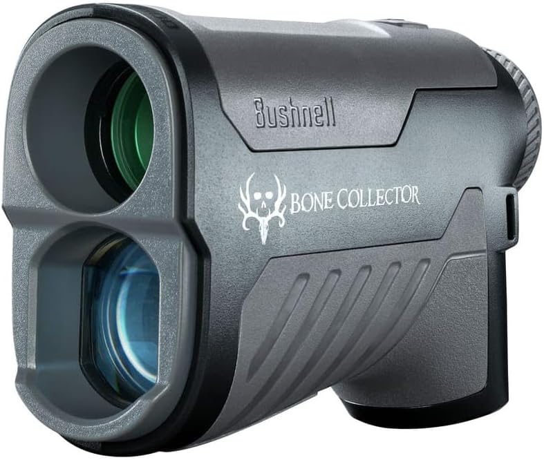 Bone Collector 1000 Rangefinder, Hunting Range Finder with Bluetooth and Angle Range Compensation for Shooting and Hunting