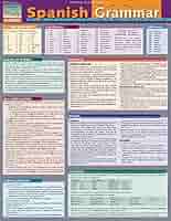 Amazon | Spanish Grammar: a QuickStudy Laminated Reference
