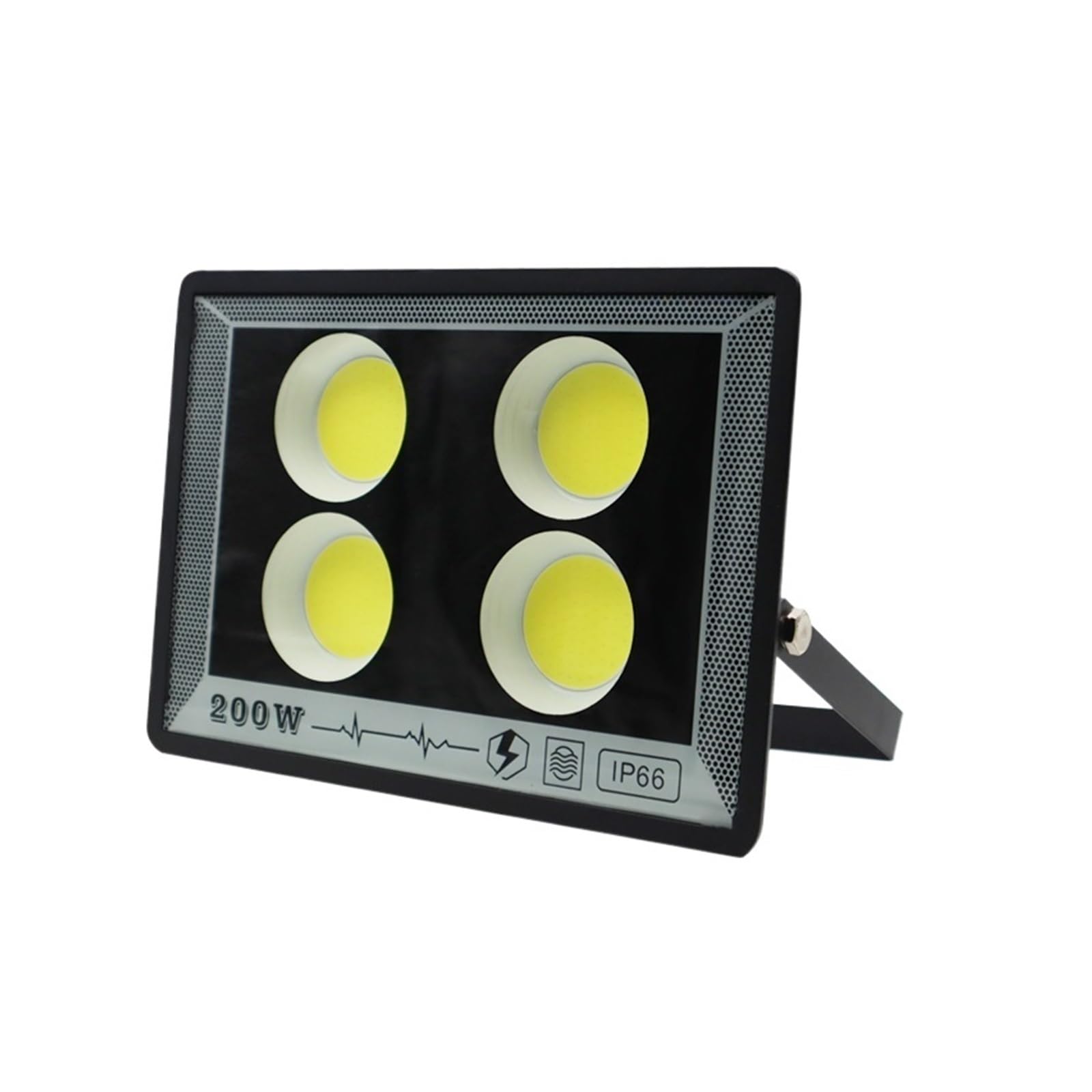 NGBFF Flood Lights Outdoor, LED Wall FloodLight,50/100/200/300/500W Waterproof,High Bright Outdoor Garden Projector Spotlight,for Garden, Patio, Backyard, Rooftop(Cold White,COB 200W)