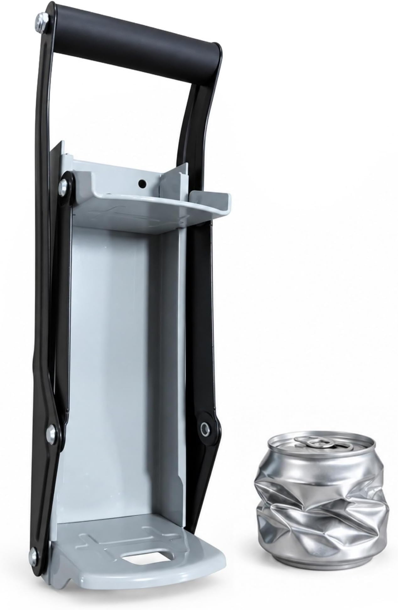 Straame Wall Mounted Can Crusher with Bottle Opener, for Recycling