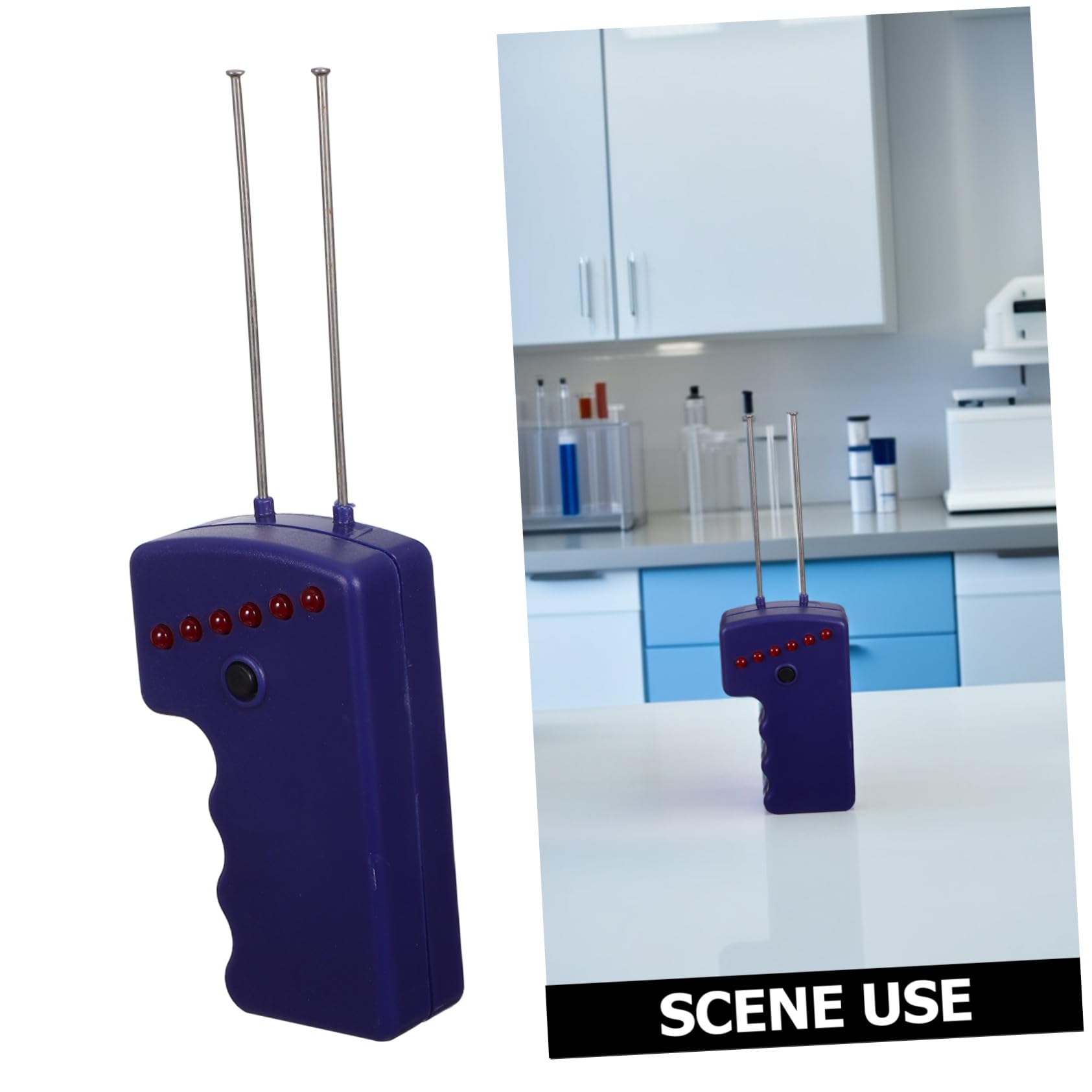 PRETYZOOM 5 Piezas Manifestante De Electrolitos Probador De Conductividad Equipo De Aprendizaje Estudiantil Herramienta De Experimento De Física Kit De Ciencia El Plastico Negro