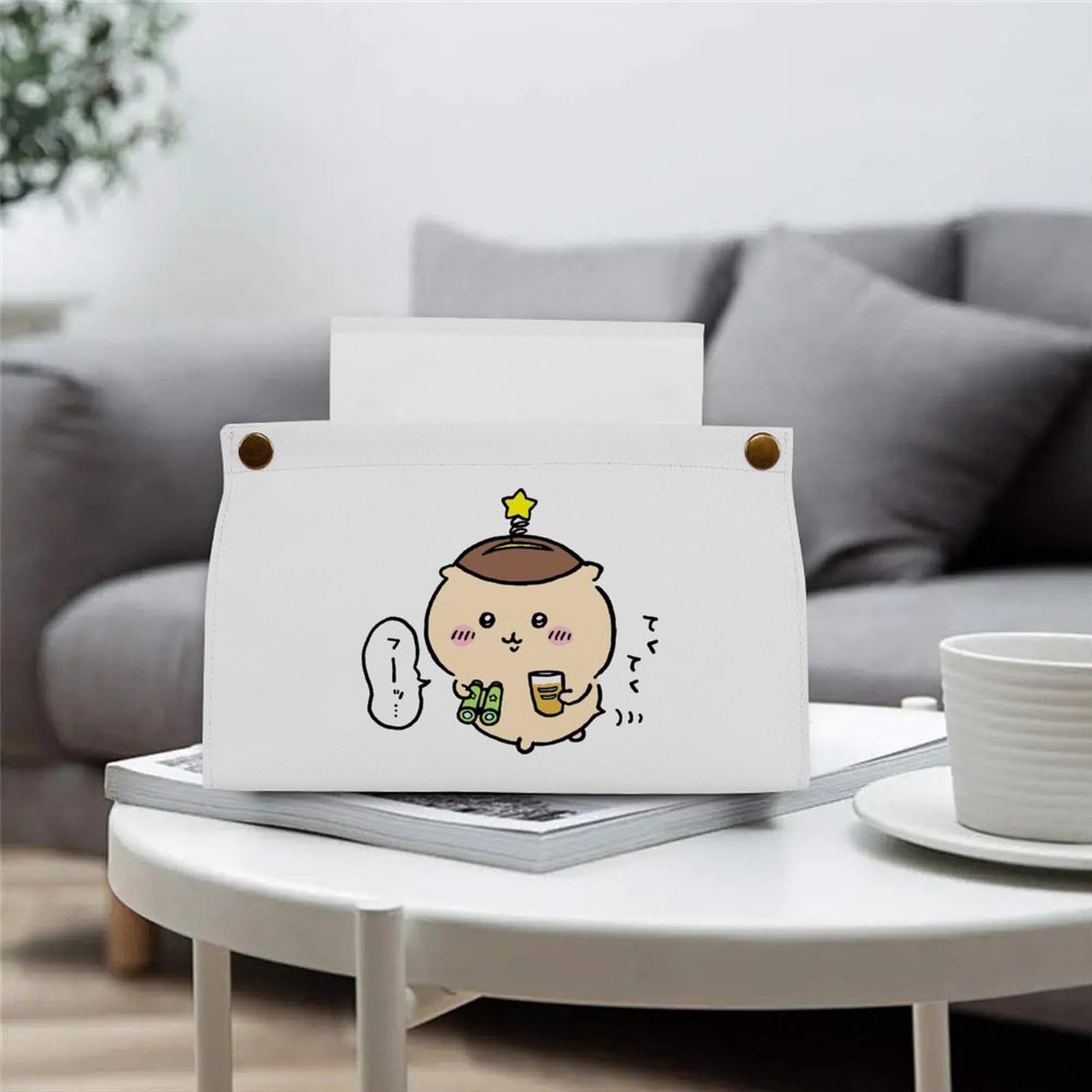 Amazon｜ティッシュケース ちいかわ くりまんじゅう ティッシュ