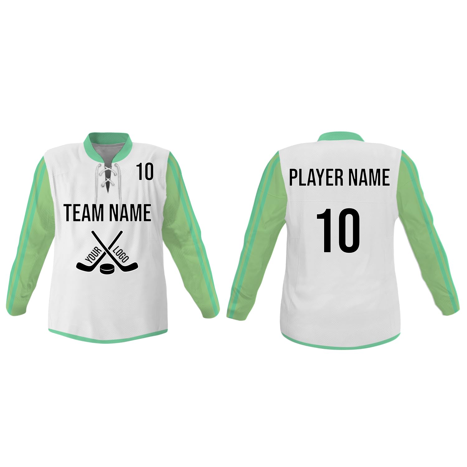 SGS Sports Gear Custom Hockey Jersey, Personalized Reversible or Standard Design with Name &amp; Number, Hockey Jersey