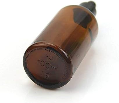 AUSUKY Glass Bottles with Dropper Pipettes 5-100ML 50 ml