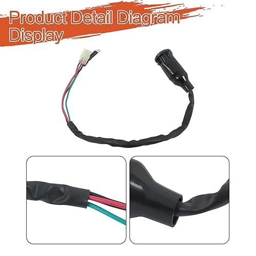 Miniatura 3 de labwork Reemplazo del interruptor de llave de encendido para Honda TRX250 Recon TRX250EX Reemplazo para 35100-HM8-000