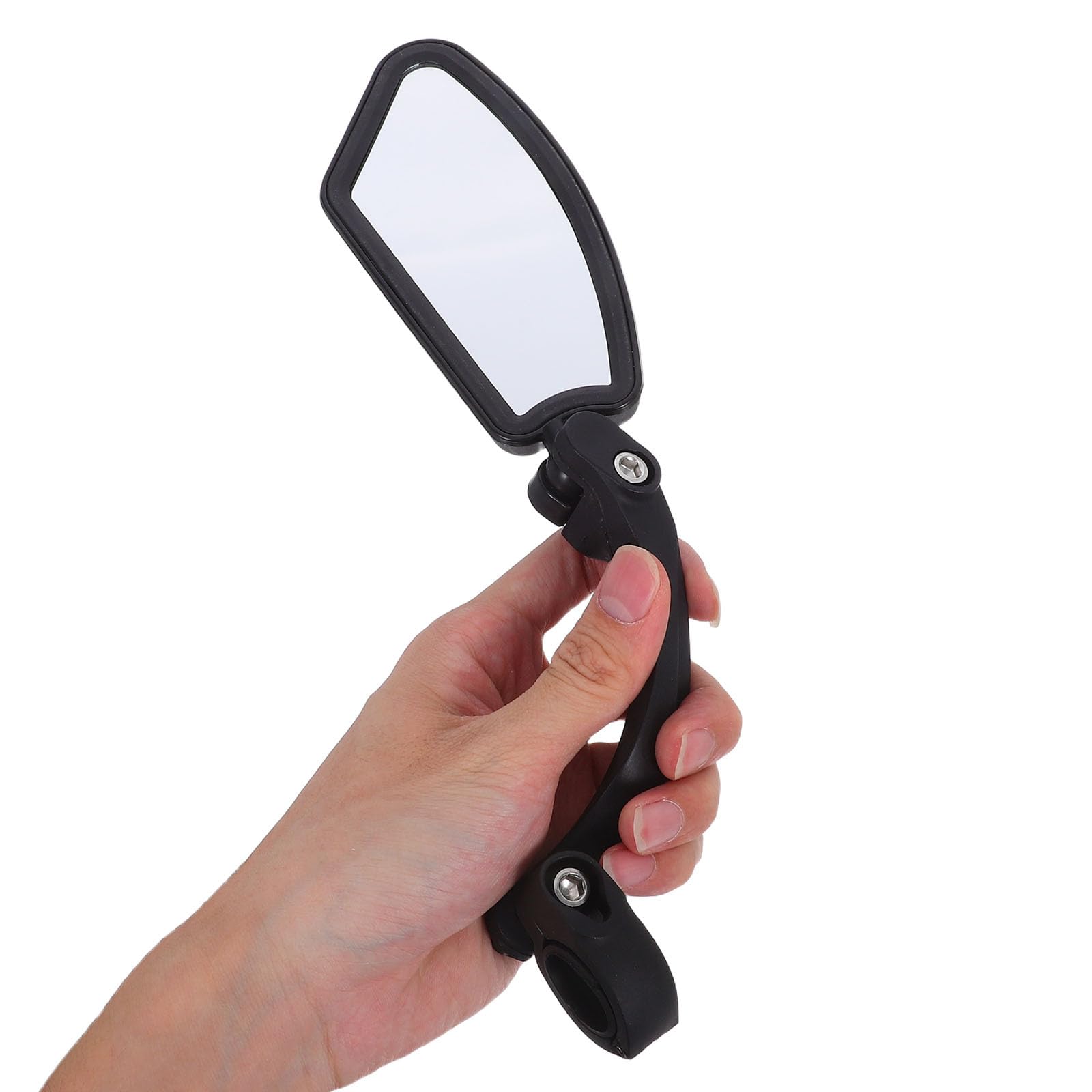 BESTonZON 2 Sets Universal-Motorradspiegel, Lenker, Rückspiegel, 360 ° verstellbar, seitliches Moped-Zubehör für Fahrrad, Roller, ATV, Cruiser, Dirtbike