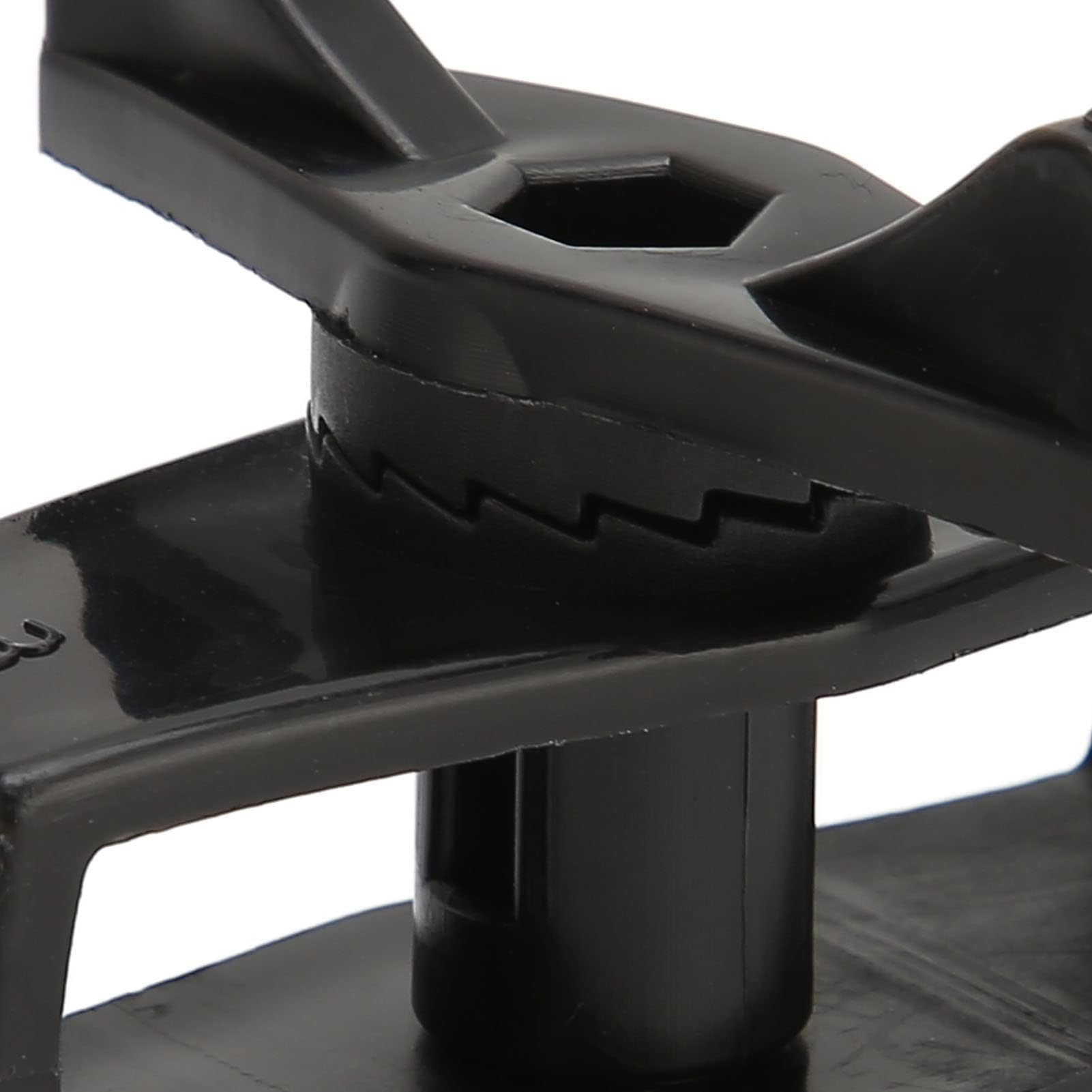 Tendifilo per Recinto Elettrico Accessori per Recinto Elettronico 50Pcs Tendifilo per Recinto Elettrico Tenditore per Filo in Lega per Recinto Elettronico da Giardino Portatile (Nero)