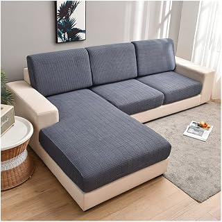 Universal Sofa Slipcover L Shape Sectional Sofa Seat Cushion Cover for Living Room Couch Covers Corner Sofa Furniture Protector Pets Dogs 1 2 3 4 Seater Sofa Slipcovers L-Type Stretch ( Color : #16 ,