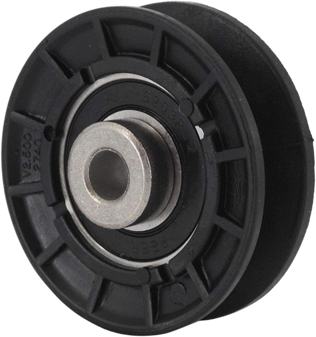 Grasshopper Mower Split-Steel Idler Pulley - Exceptional Durability to Prolong Belt Life, Use MaxLife Belts for Maximum, Dependable Service, Genuine Replacement Part OEM 393312