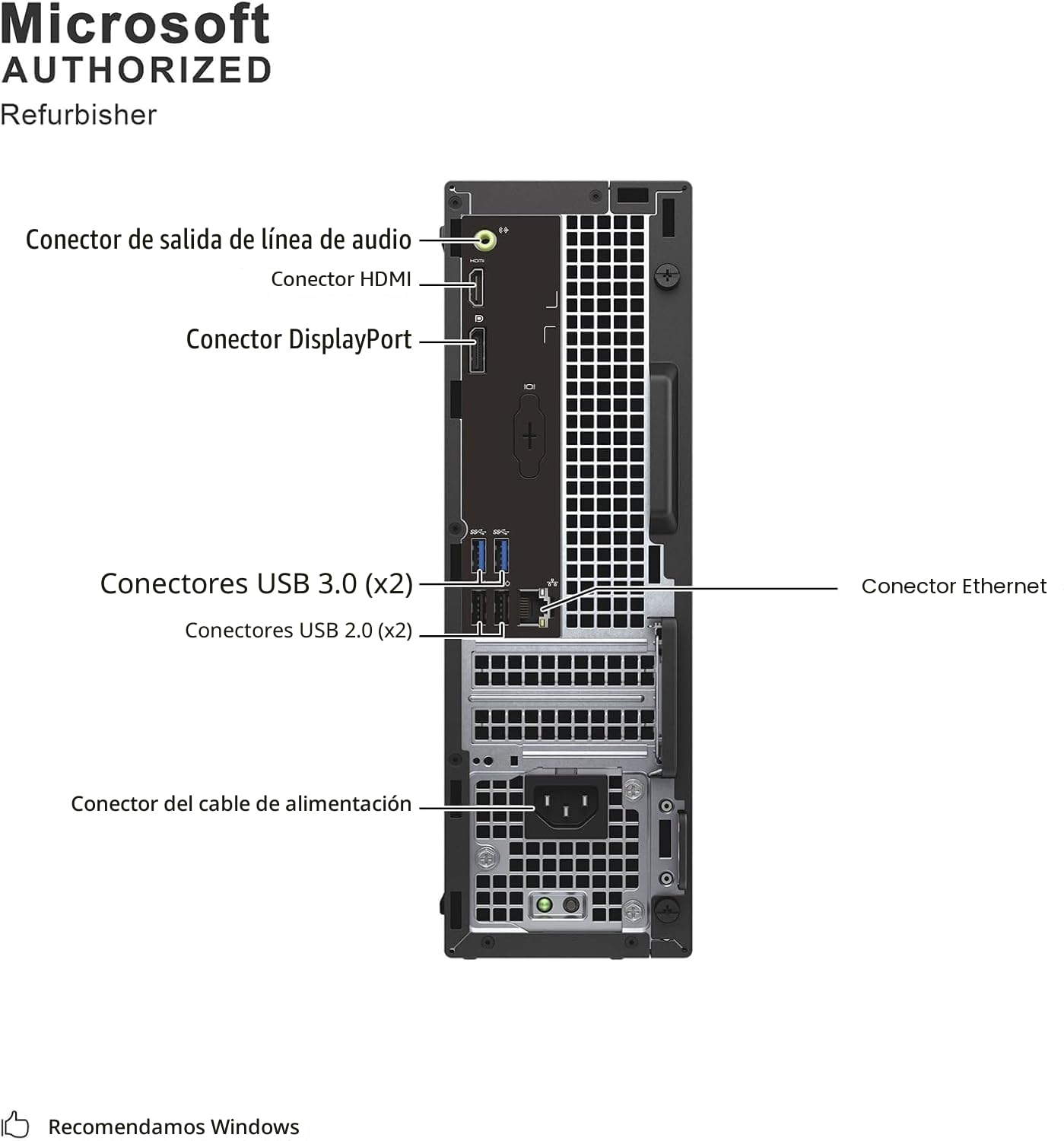 Amazon.com: Dell Optiplex 3040 SFF Business Desktop PC, Core i3