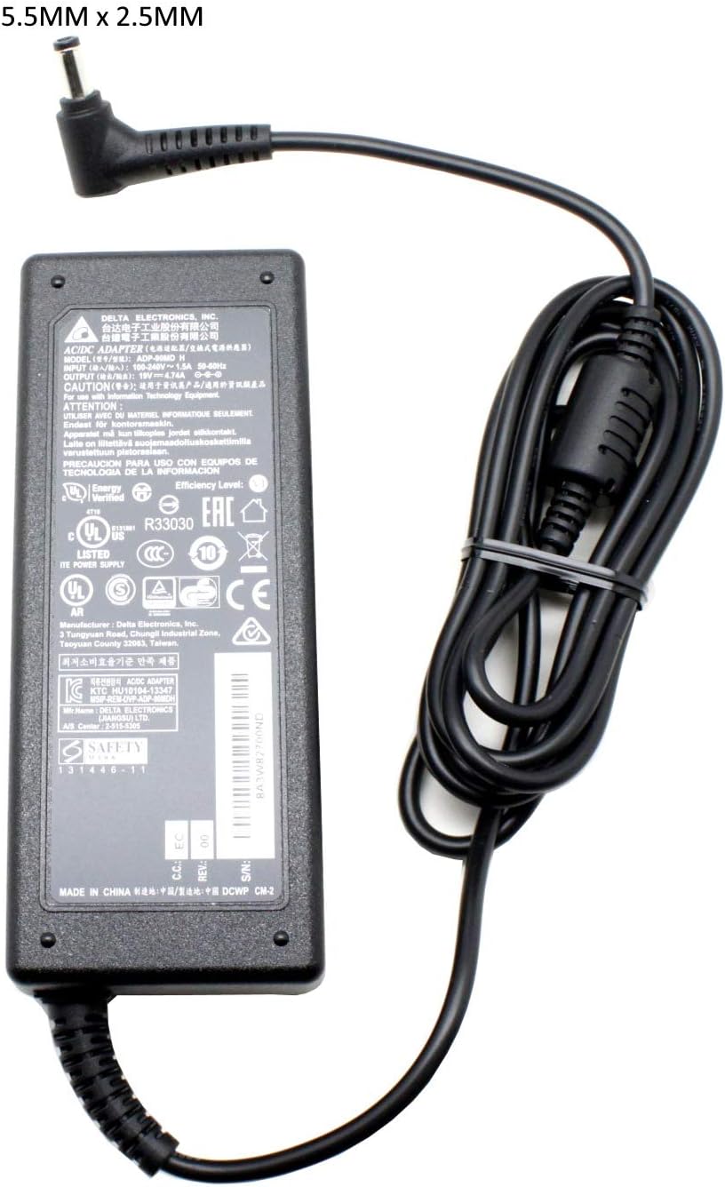 NEW GENUINE DELTA FOR ASUS ADP-90CD DB 19V 4.74A LAPTOP AC ADAPTER CHARGER