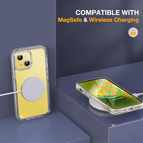 Miniatura 660 de Miracase Glass Series - Funda para iPhone 11 de 6.1 pulgadas, funda resistente de cuerpo completo mejorado con protector de pantalla de vidrio Negro