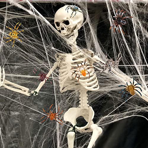 Flormoon Realistic Animal Figures - Spider Action Model Lifelike Insect Toy Figures - Educational Learning Toys Birthday Set For Boys Girls Kids Toddlers (Giant Whiteknee) #TOP6