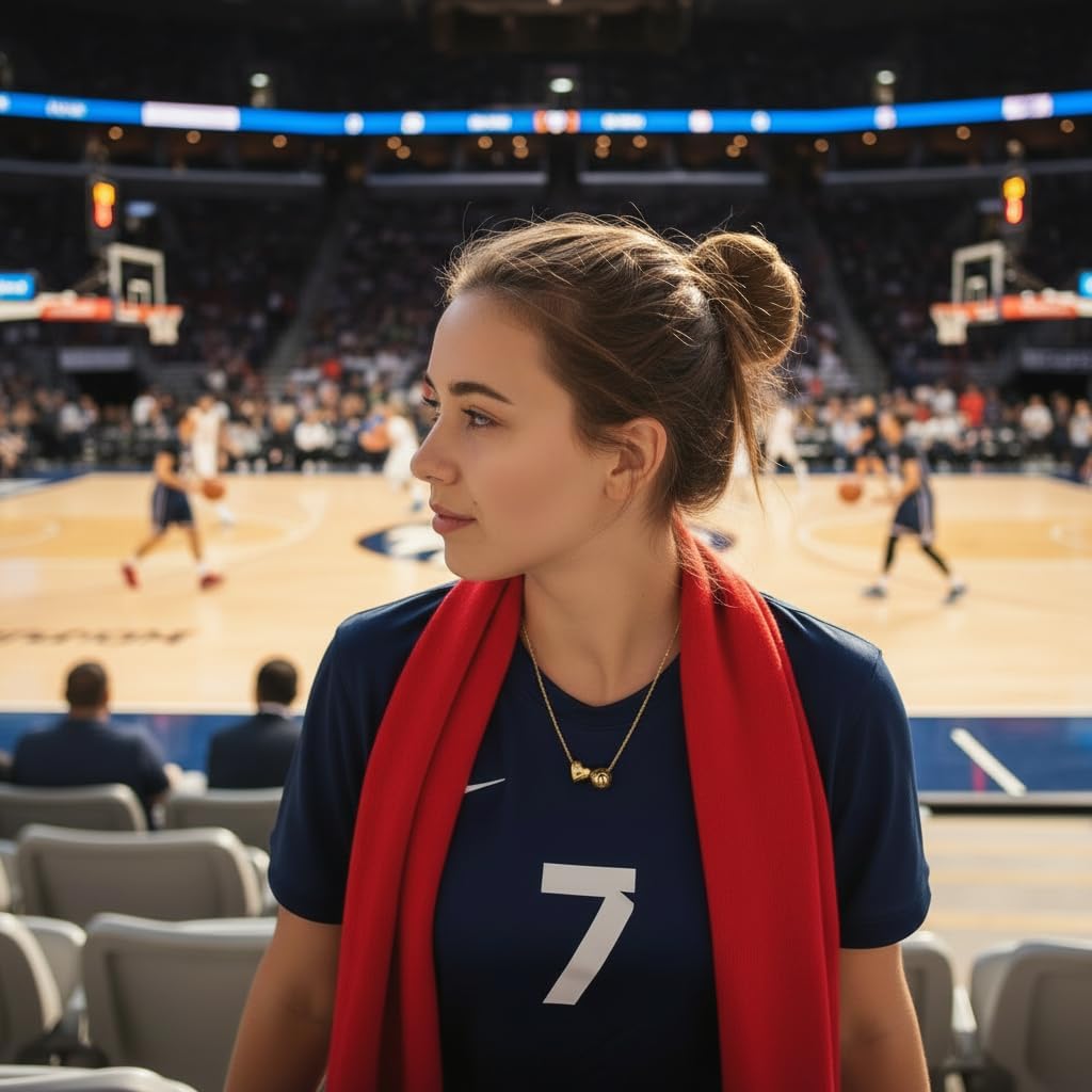 Softball/Basketball/Soccer Necklace for Women - Dainty Ball Necklaces for Team Coach Player Mom, Sports Accessories Jewelry Gifts - Image 3