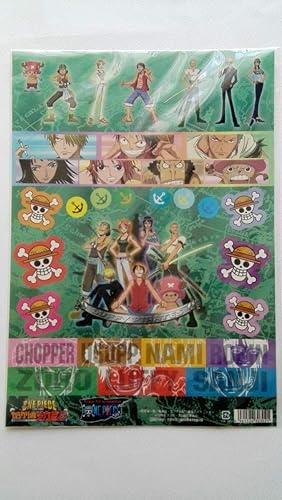 Amazon 198 激 ワンピース カラクリ城のメカ巨兵 劇場グッズ ステッカー ルフィ ゾロ サンジ ナミ ウソップ ロビン チョッパー 映画 アニメ 萌えグッズ 通販