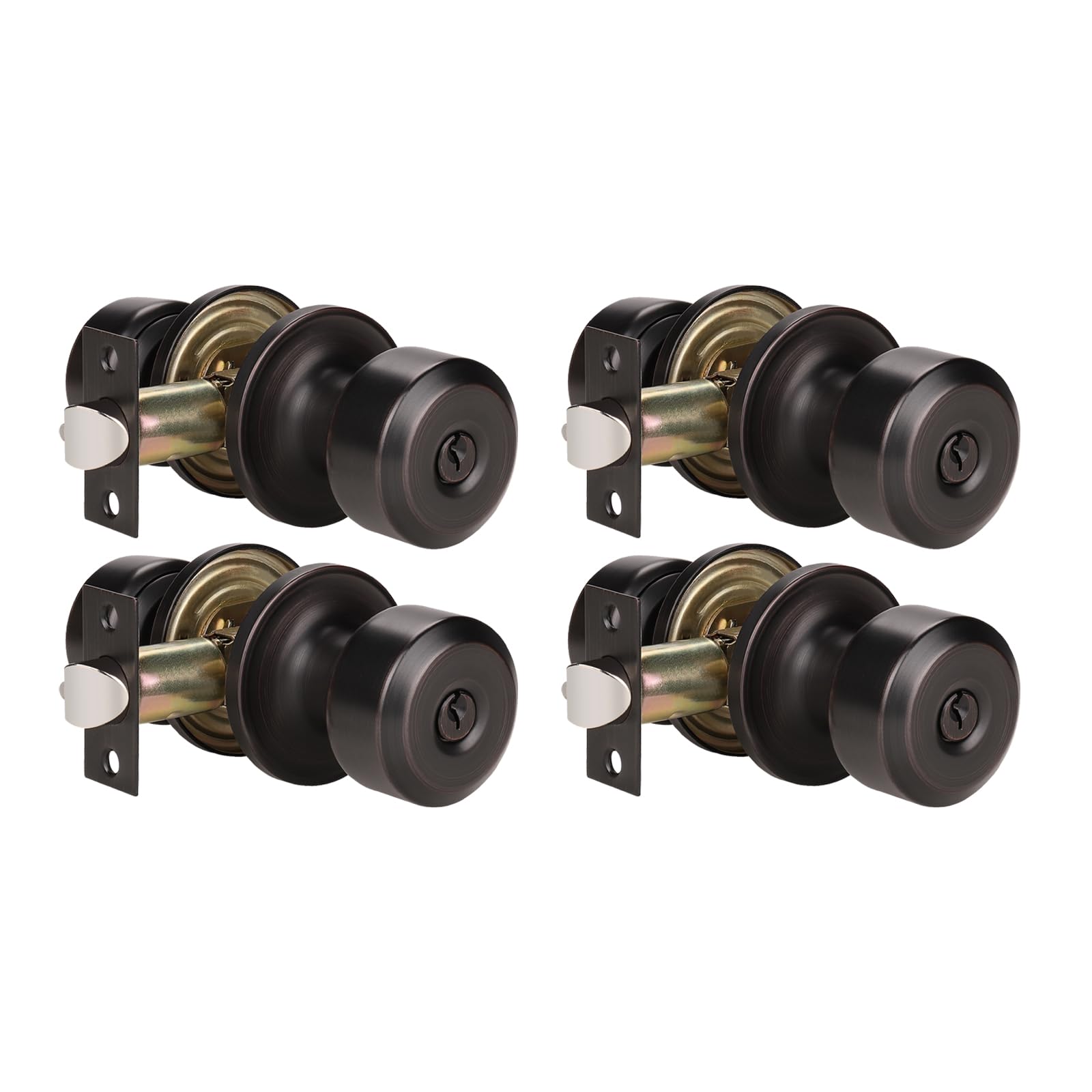 Matte Black Passage Door Knobs - FREE SHIPPING -30 Matte Black Passage Door Knobs - FREE SHIPPING -30