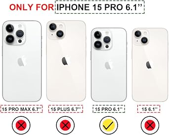 for iPhone 15 Pro Case - Blue Purple Marble Stone