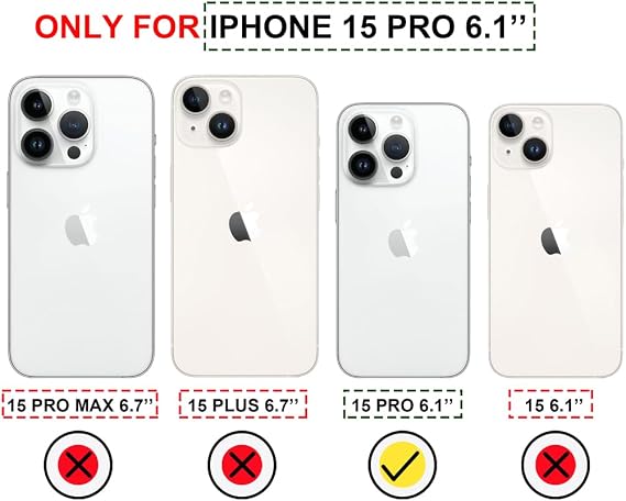for iPhone 15 Pro Case - Blue Purple Marble Stone