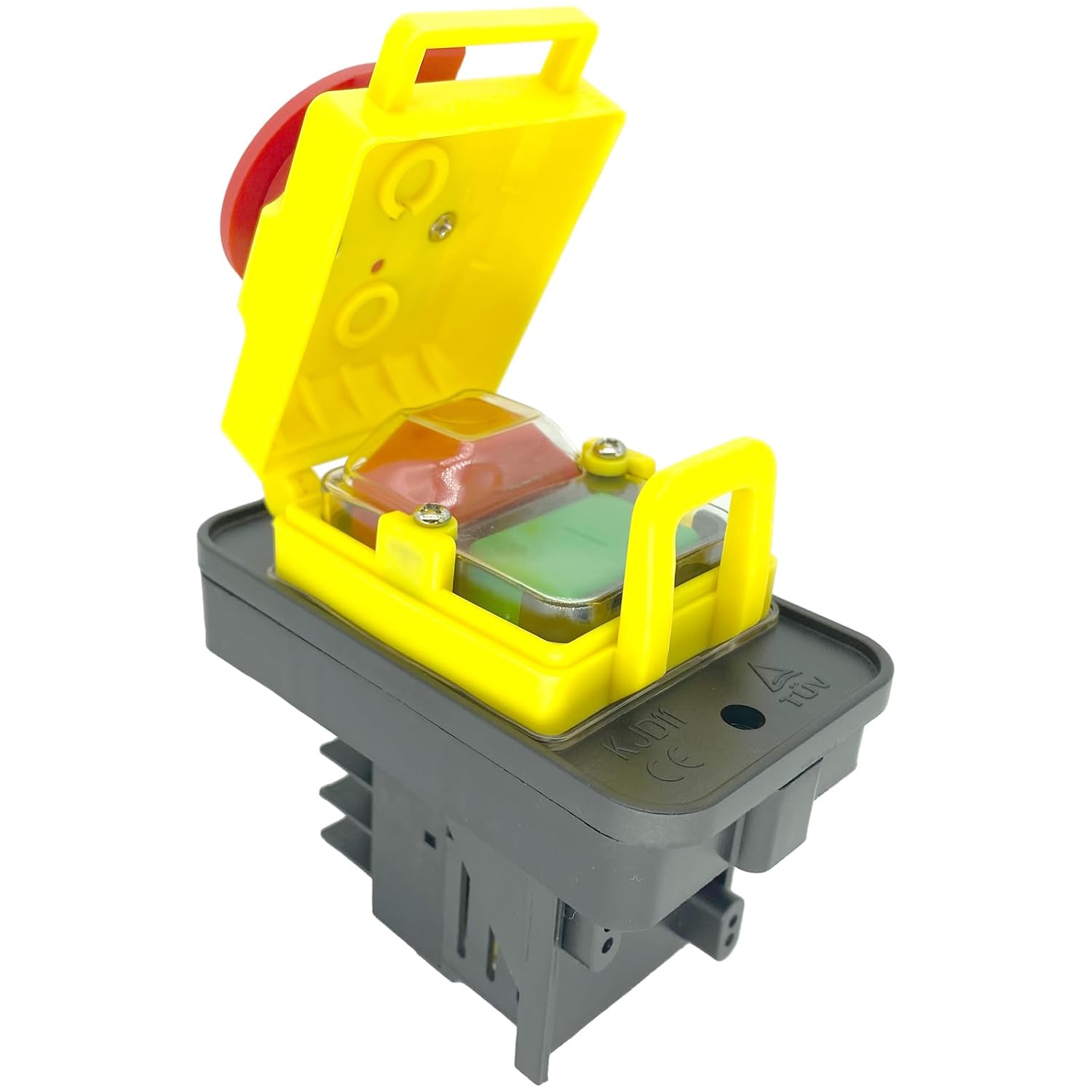 KJD11 JD3 (1 Pack) 16A 400V 10-Pin Industrial Electromagnetic Switch Compatible with Table Saws & Drill Presses Replacement for KEDU JD3 Magnetic Safety Switch Prevents Restart After Power Loss