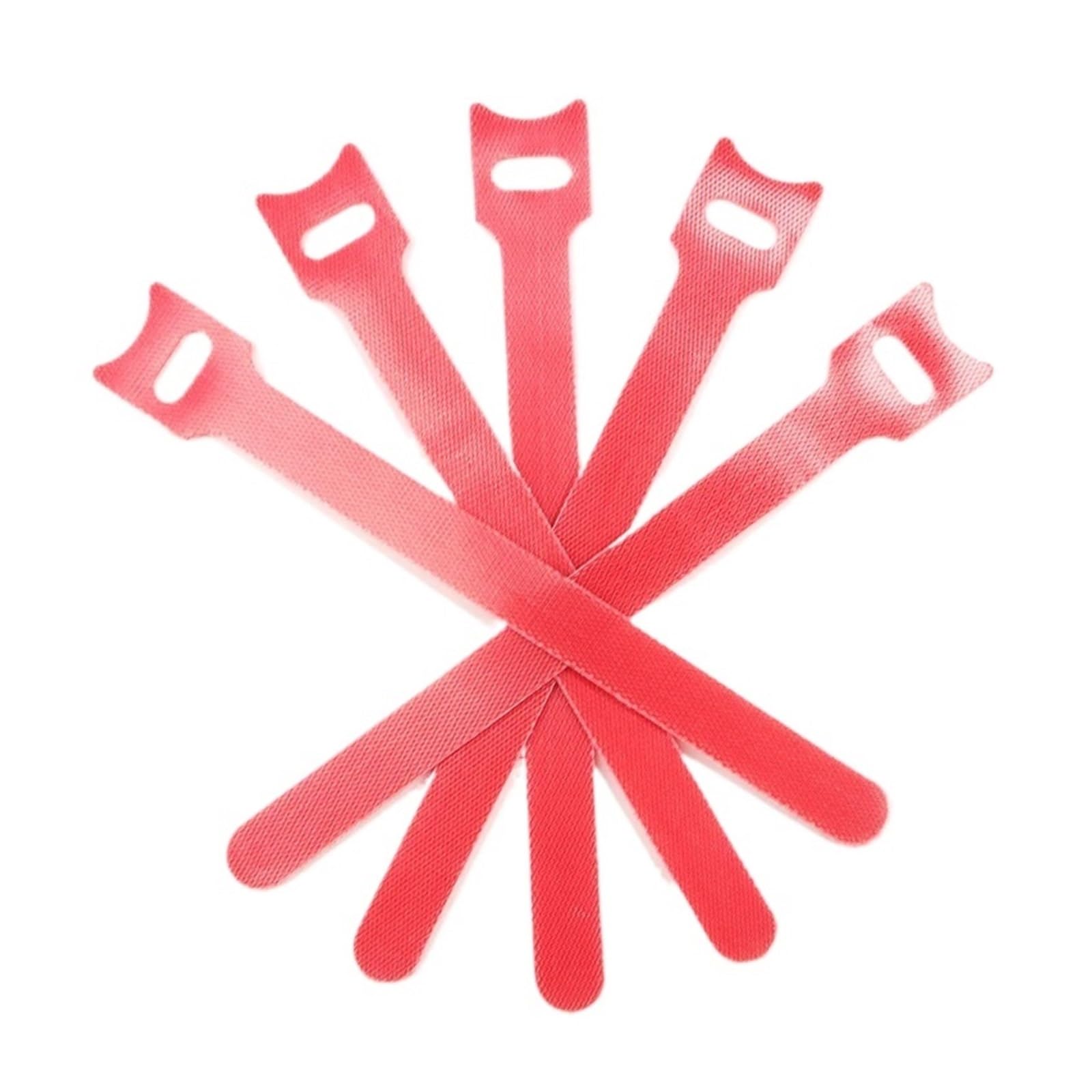 Bridas de nylon ABS con cierre automático, Bridas De Nylon Organizador Cables Rojo 150-300 Mm Paquete 10-1000 Unidades(500 Pieces,250mm)