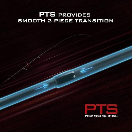 Miniatura 5 de KastKing Royale Advantage - Caña de pescar, caña giratoria y caña de fundición, espacios en blanco de grafito IM6, varillas de 2 piezas con sección