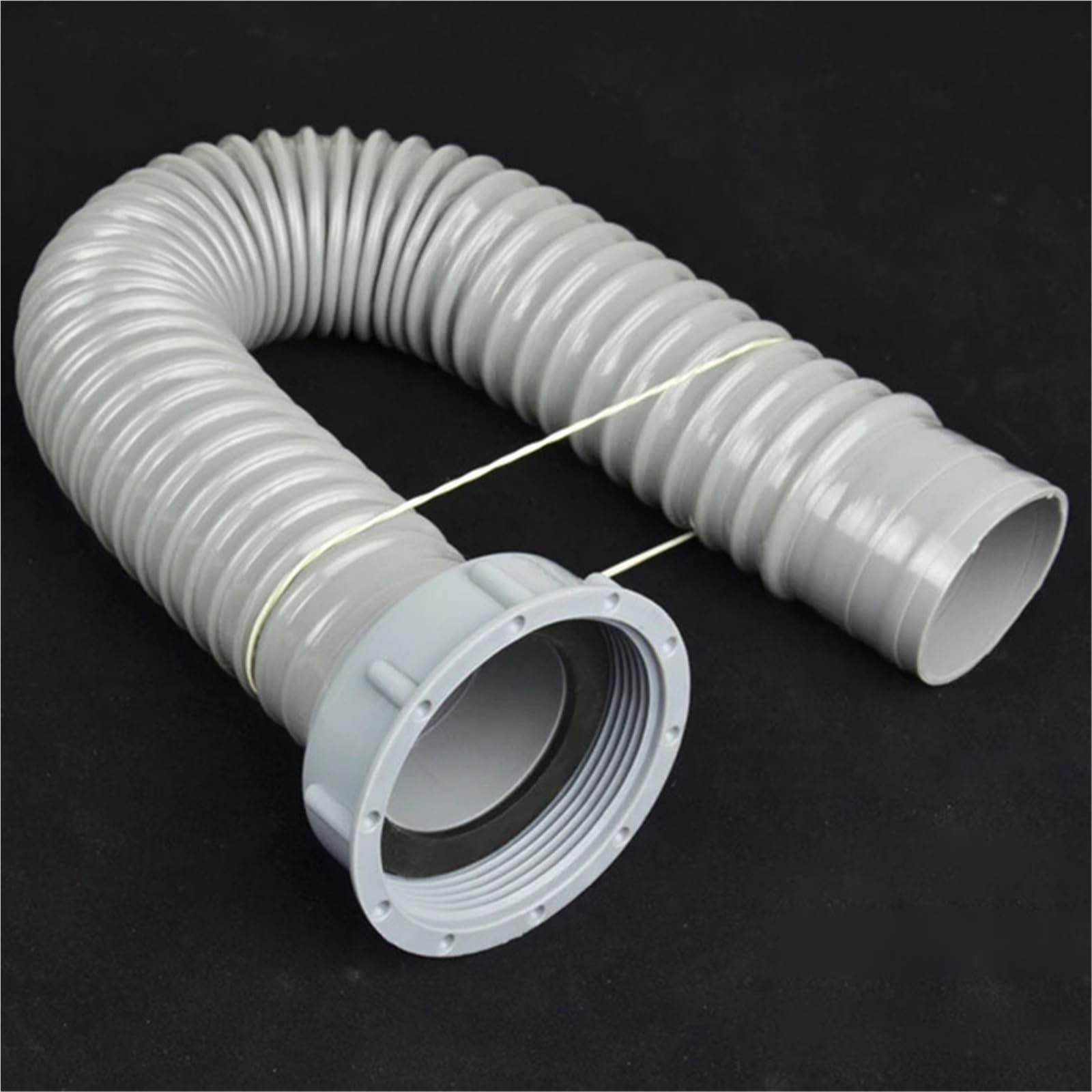 Tubo Di Ricambio for Prolunga Di Scarico Delle Acque Reflue Del Tubo Di Scarico Della Lavatrice | Composito in PVC PP, lunghezze estensibili multiple, raccordo domestico a installazione diretta(120cm-1PC)