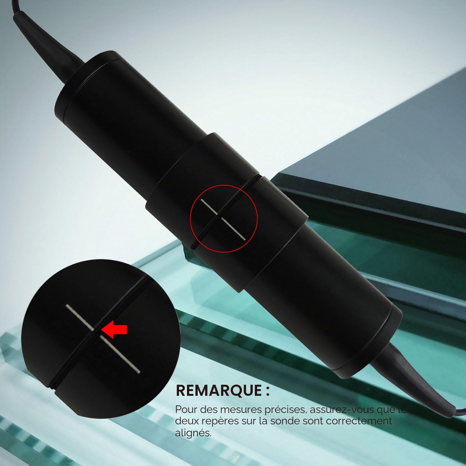 Testeur De Teinte De Vitre De Voiture NuméRique Testeur Solaire Portable Testeur De Transmission De LumièRe Visuelle Testeur De Verre Filmé Testeur De Rejet Uv Ir Testeur De Spectre