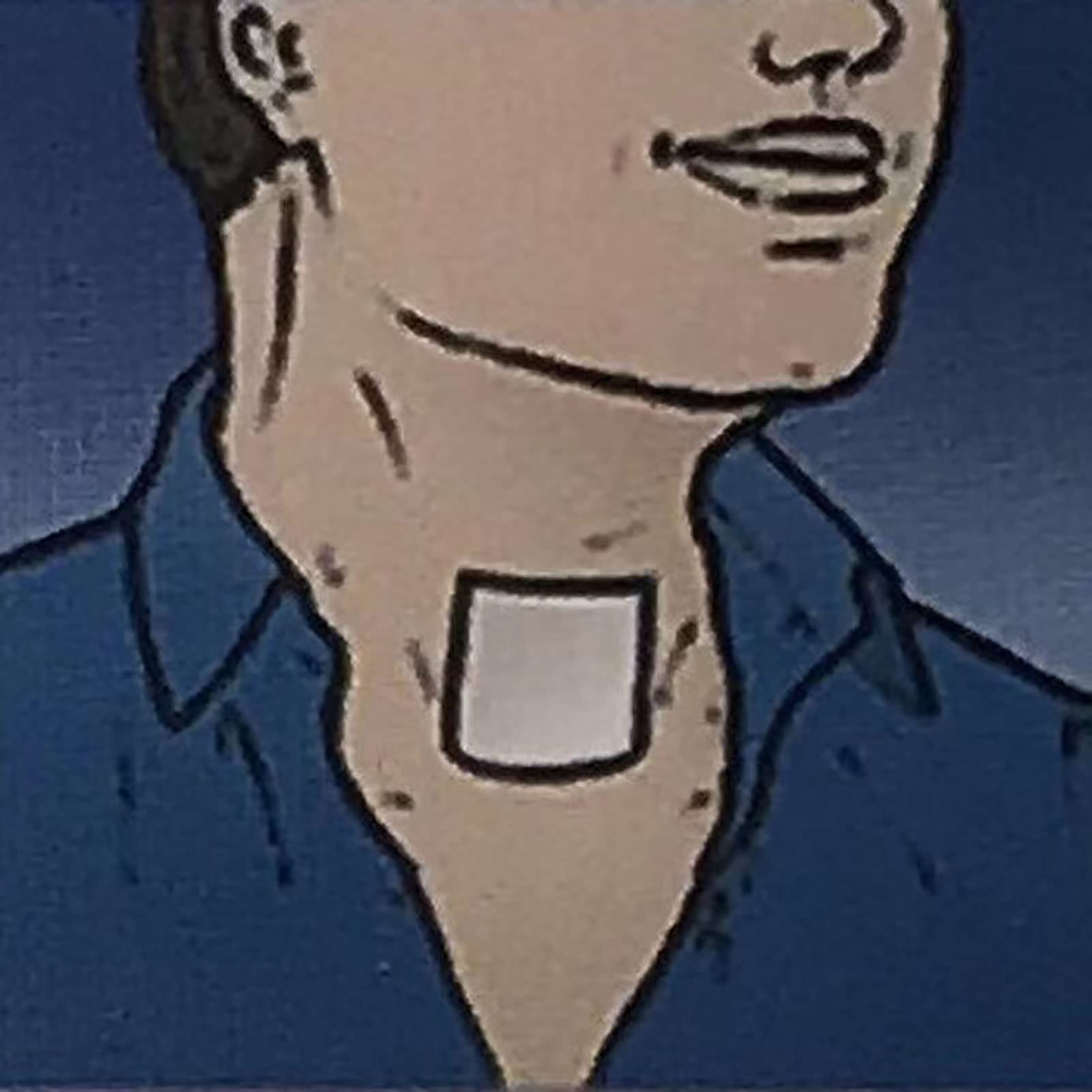 Bias&Belief Tracheostomia Collo Stoma della Protezione della Protezione Adesivi Traspiranti Antipolvere Salute E Sicurezza Medicazione della Ferita per Laryngectomy Tracheostomia,120 PCS