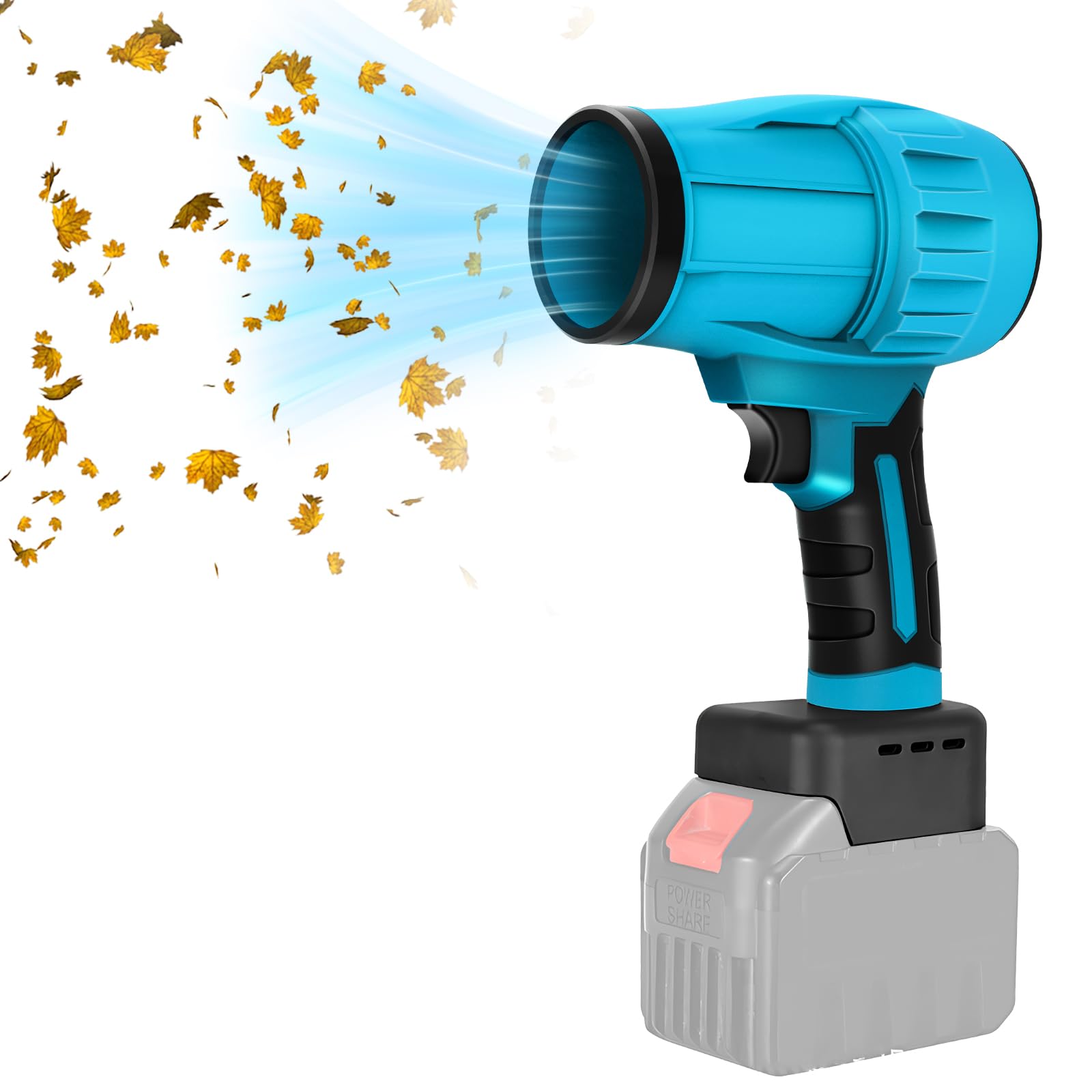 Turbo Gebläse Bürstenloser Motor Tragbarer Super-Jet-Lüfter für Garten Schneeräumung Autoreinigung