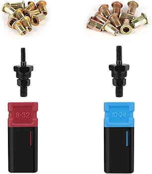 Amazon.com: NEXTACK Rivet Nut Mandrel & Nosepiece Set - 8-32/10-24