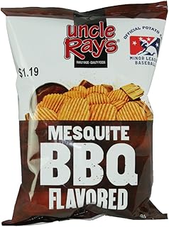 Uncle Rays Mesquite BBQ Potato Chips, 3 oz., 12 per case