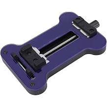 Sanpyl Universal PCB Fixture Clamp with Tempered Glass, 0-70mm Adjustable Motherboard Holder for Mobile Phone Repair, CPU IC Chip Maintenance