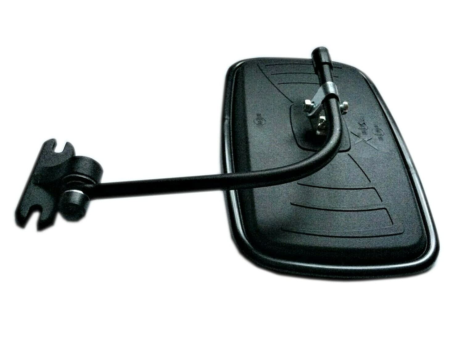 MelTruck® Buitenspiegel Achteruitkijkspiegel 232x145 mm ø15 ø18 Graafmachine Traktor E20 met Spiegelhouder Spiegelarm