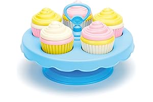 Green Toys Cupcake Set: Educational Pretend Play Delight for Young Chefs