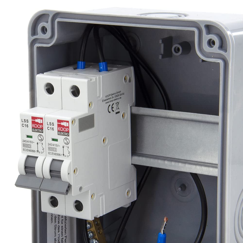 Distributore Di Corrente Peviasot CEE 400V - 2 Prese 16A + 4 Schuko IP44 | Per Interni Ed Esterni - Foto 5